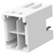 CONNECTOR, HEADER, 4POS, 2ROW, 3.3MM