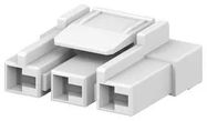 PLUG HOUSING, 3POS, PA 66 GF, NATURAL