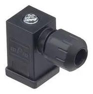 DIN VALVE CONN, RCPT, 3POS, CABLE