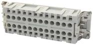 HEAVY DUTY INSERT, RCPT, 24POS, 26-14AWG