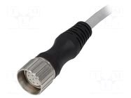 Cable: for sensors/automation; M23; PIN: 12; straight; 5m; plug MURRELEKTRONIK