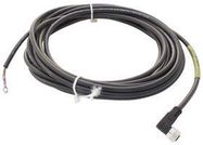 SENSOR CORD, 3P M8 RCPT-FREE END, 5M