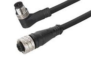 SENSOR CORD, 4P M12 RCPT-PLUG, 2M