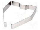 Fastening clip; Series: LY2 OMRON