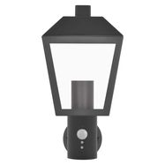 LED garden wall light with dusk sensor, 19.8 x 15 x 29.8 cm, 1 x E27, 15 W, EMOS