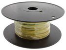 HOOK-UP WIRE, 14AWG, YEL/GRN, 305M, 600V