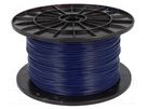 Filament: PLA; Ø: 1.75mm; navy blue; 200÷235°C; 1kg DEVIL DESIGN
