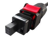 CONNECTOR, I/O, PLUG, 8POS, CRIMP