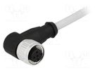Plug; M12; PIN: 5; female; A code-DeviceNet / CANopen; 0.5m; cables HARTING