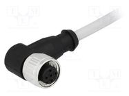 Connector: M12; plug; PIN: 5; female; A code-DeviceNet / CANopen HARTING