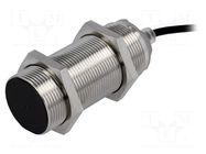 Sensor: inductive; OUT: NPN / NO; 0÷15mm; 10÷30VDC; M30; 2m; IP67 OMRON