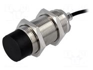 Sensor: inductive; OUT: PNP / NO; 0÷20mm; 10÷30VDC; M30; 2m; IP67 OMRON