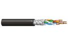 SHLD NETWORK CABLE, 4 PAIR, 24AWG, 305M