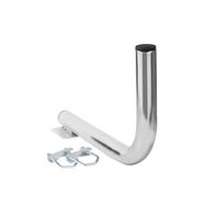 Extralink B300 | Upper balcony handle | with u-bolts M8, steel, galvanized, EXTRALINK