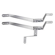 Extralink K500 | Mast mount | 500mm, with u-bolts M8, steel, galvanized, EXTRALINK