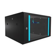 Extralink 6U 600x600 Black | Rackmount cabinet | wall mounted, EXTRALINK