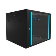 Extralink 9U 600x600 Black | Rackmount cabinet | wall mounted, EXTRALINK