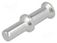 Contact; male; copper alloy; silver plated; 16mm2; crimped; 100A HARTING