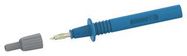 TEST PROBE CONN, BANANA TIP, 36A, BLUE