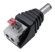 ADAPTER, 2.5MM DC PLUG-2POS TERMINAL