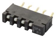 SIP SWITCH, SPST, 0.1A, 20VDC, THT