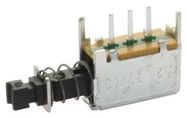 PB SWITCH, SPDT, 0.2A, 30VDC, THT