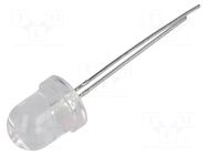 LED; green; 8mm; 18000÷30000mcd; 25°; Front: convex; 2.6÷3.8VDC LUCKYLIGHT