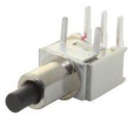 PB SWITCH, SPDT, 1A, 120VAC, THT