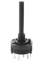 ROTARY SWITCH, 1P, 8POS, 2.5A, 125VAC