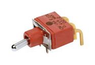 TOGGLE SWITCH, SPDT, 0.4VA, 20V, THT