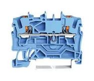 TERMINAL BLOCK, DINRAIL, 2WAYS, 12AWG