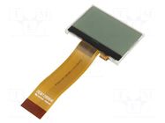 Display: LCD; graphical; 128x64; STN Negative; 55.2x39.8x5mm; 1.9" DISPLAY ELEKTRONIK