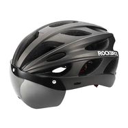 Cycling Helmet with glasses  Rockbros TT-16 (black), Rockbros