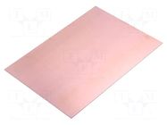 Laminate; FR4,fiberglass,epoxy resin; 1.5mm; L: 233mm; W: 160mm SOLDER PEAK