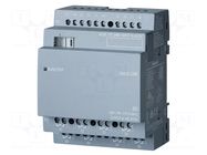 Module: extension; IN: 8; OUT: 8; OUT 1: relay; 5A; 115÷240VDC; LOGO!8 SIEMENS