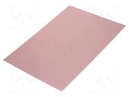 Laminate; FR4,fiberglass,epoxy resin; 1mm; L: 420mm; W: 297mm SOLDER PEAK