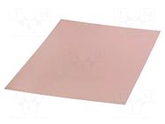 Laminate; FR4,fiberglass,epoxy resin; 1.5mm; L: 610mm; W: 457mm SOLDER PEAK