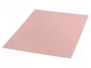 Laminate; FR4,epoxy resin; 0.6mm; L: 610mm; W: 457mm; double sided SOLDER PEAK