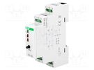 Blinds controller; for DIN rail mounting; 10÷27VDC; IP20 F&F