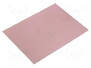 Laminate; FR4,epoxy resin; 1mm; L: 100mm; W: 75mm; Coating: copper SOLDER PEAK