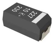 CAP, TANTALUM, 10UF, 25V, 2312
