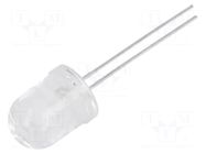 LED; white neutral; 10mm; 11000÷18000mcd; 30°; Front: convex LUCKYLIGHT