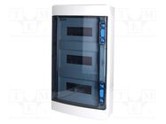 Enclosure: for modular components; IP65; white; No.of mod: 36 EATON ELECTRIC