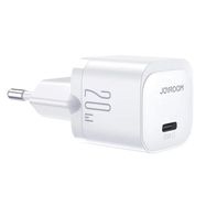 Mini charger PD 20W C-L Cable Joyroom JR-TCF02 (white), Joyroom