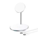 Wireless charger Choetech T581-F with stand (white), Choetech