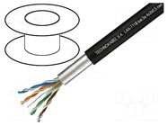Wire; F/UTP; 4x2x24AWG; 5e; for direct burial,outdoor; wire; Cu TECHNOKABEL