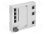 Switch PoE Ethernet; unmanaged; Number of ports: 7; 9÷60VDC; RJ45 