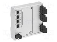 Switch PoE Ethernet; unmanaged; Number of ports: 4; 9÷60VDC; IP30 