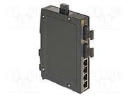 Switch Ethernet; unmanaged; Number of ports: 4; 9÷60VDC; RJ45,SC HARTING