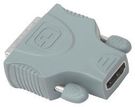 ADAPTER, HDMI TYPE A RCPT-DVI-D PLUG